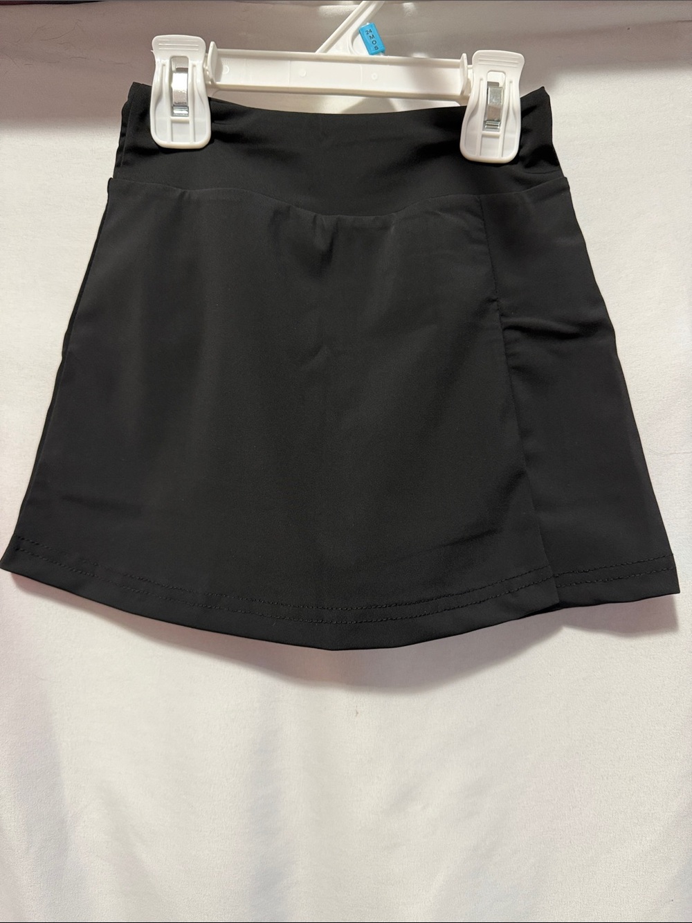 Girls' Black Active Skort - Comfortable Athletic Bottoms